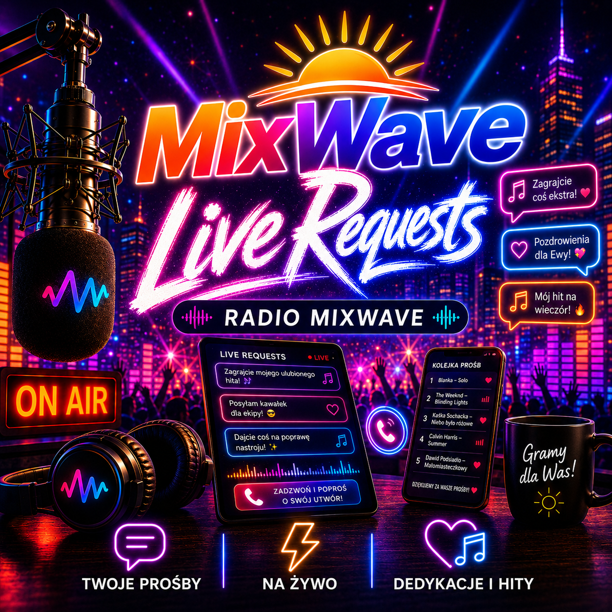 MixWave Live Requests